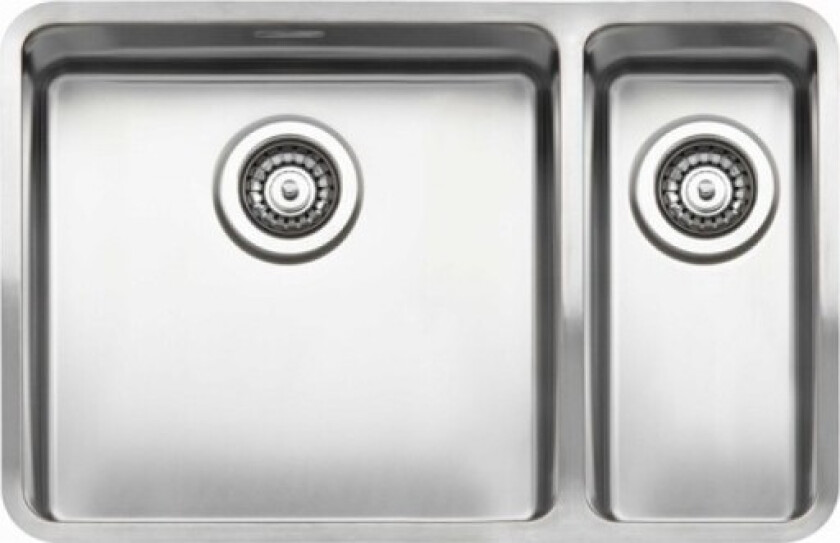 OHIO 40x40+18x40 L KJØKKENVASK