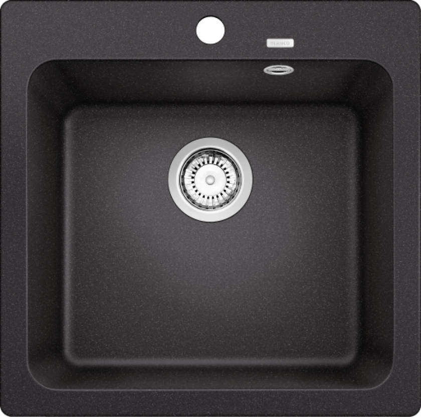 BLANCO NAYA 5 UX kjøkkenvask 51,5 x 51 cm Silgranit® antrasitt