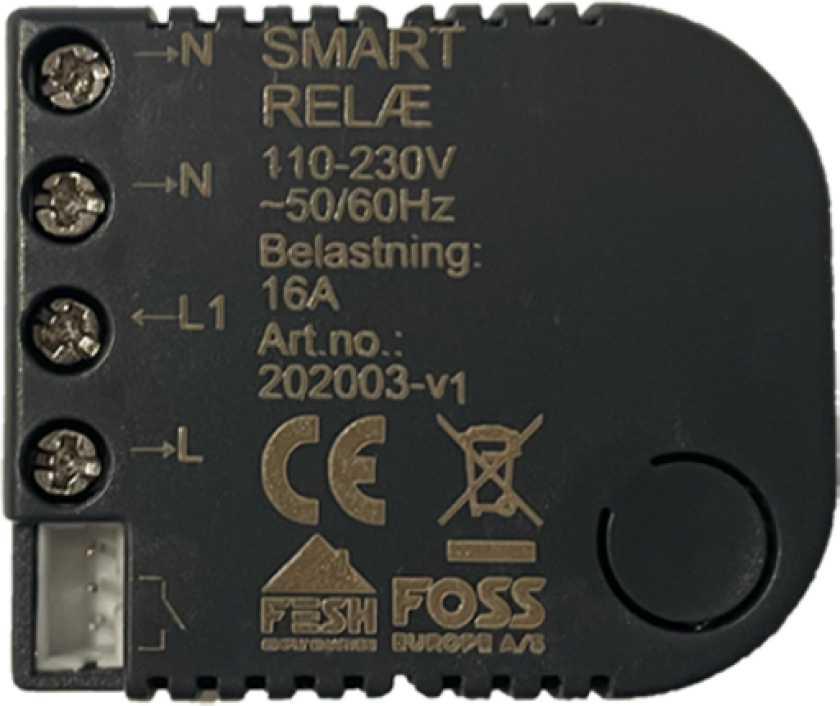 FESH SMART HOME relé, for montering
