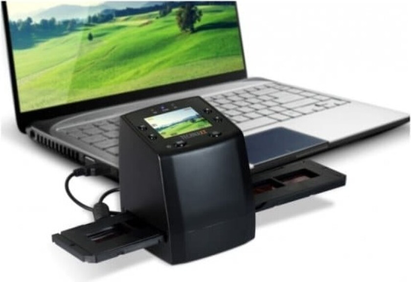 DigiScan DS-02, Film-/lysbildeskanner, Svart, TFT, 6,1 cm (2.4), CMOS, SD,SDHC