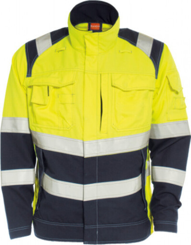 JAKKE TX 583481 GUL/BLÅ, 2XL