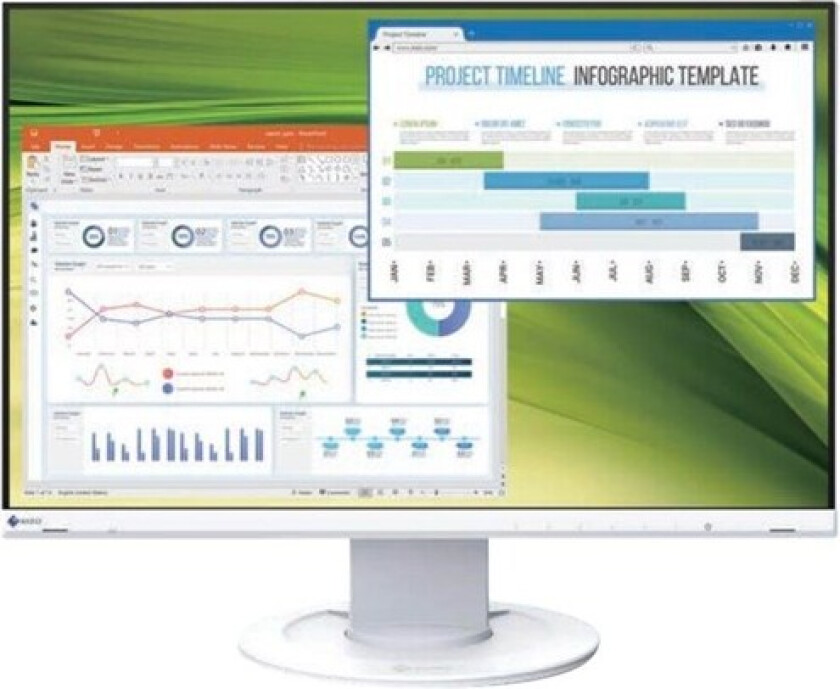 22" EIZO FlexScan EV2360-WT - 5 ms - Skjerm
