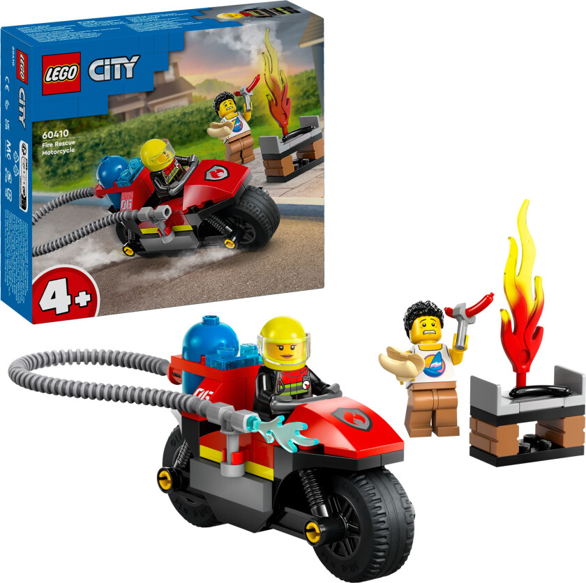 Lego City - Brannmotorsykkel 60410