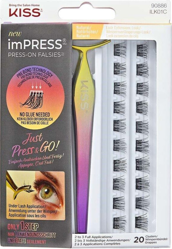 Kiss Impress Press-On Falsies Natural