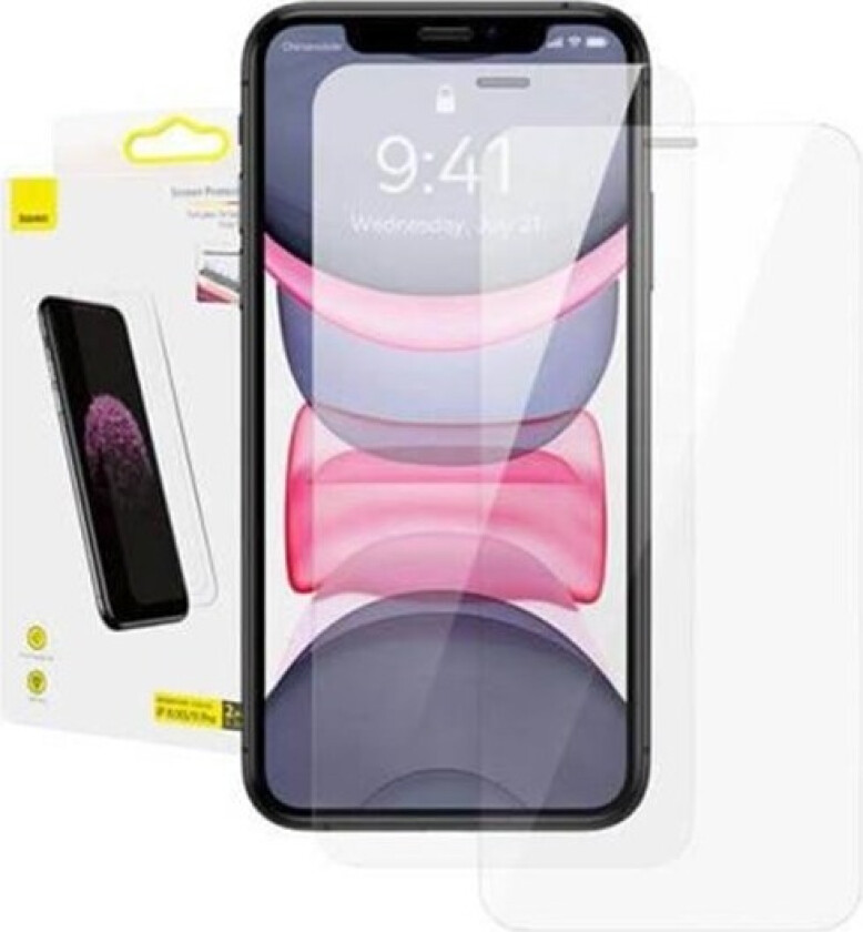 0.3mm Full-glass Tempered Glass Film(2pcs pack) for iPhone X/XS/11 Pro 5.8inch