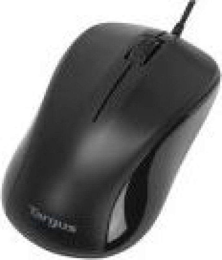 Optical Mouse wPS2 Adapter - Mus - Optisk - 3 knapper - Svart