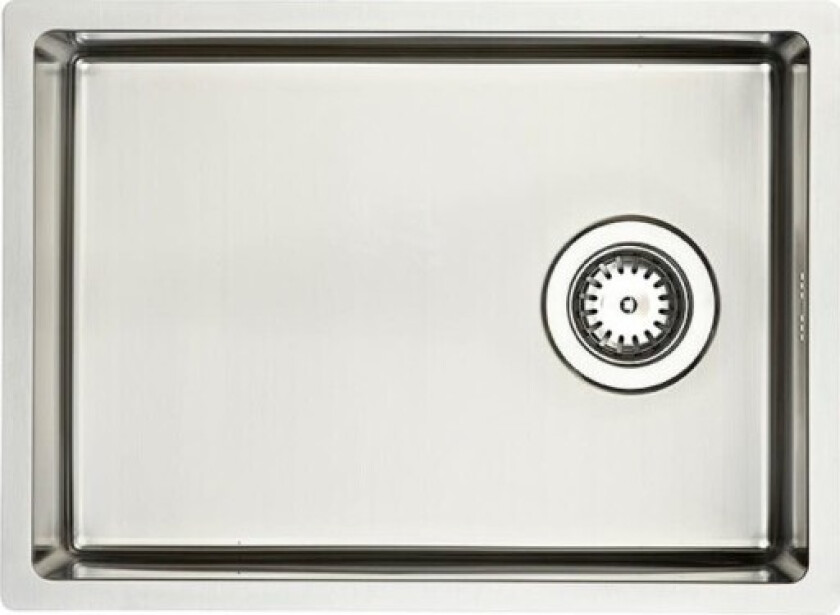 Kubus DK480 kjøkkenvask, 52x38 cm, rustfritt stål