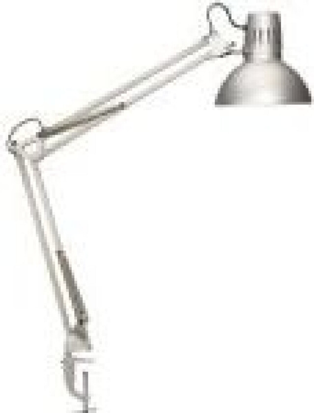 8230595, Sølv, Metall, Hjemme kontor, Soverom, Funksjonell, Stue, Kontor, 1 ampuller, LED, 1,8 m