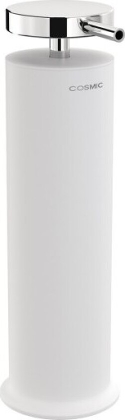 Geyser såpedispenser, matt hvit