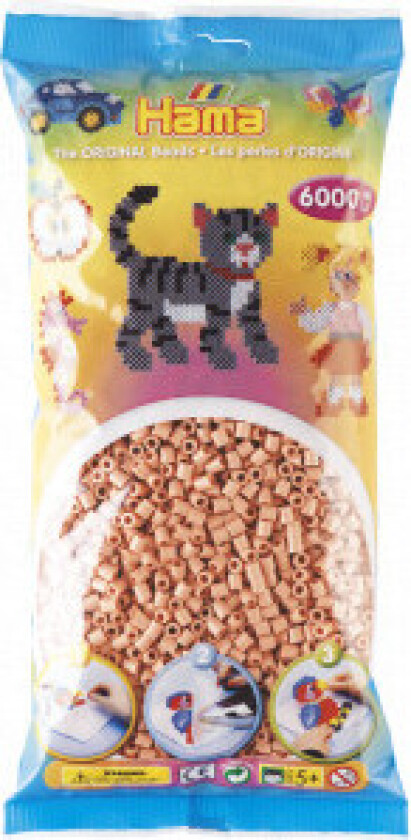 Midi Perler 205-26 Matt Rosa - 6000 stk