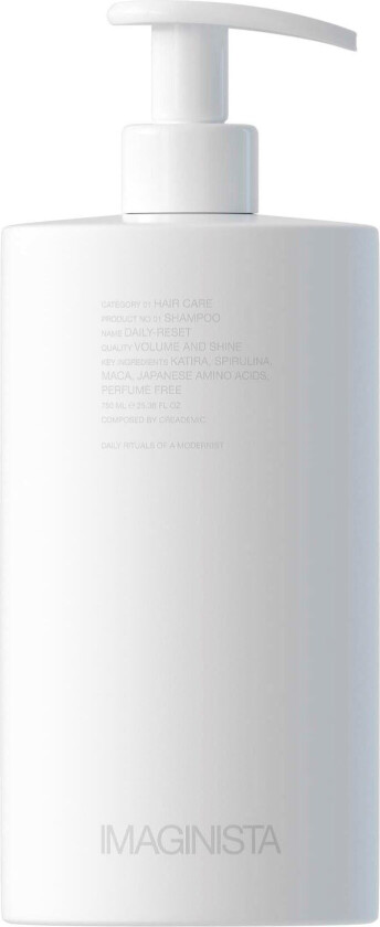 Shampoo Daily Reset Perfume Free 750 ml