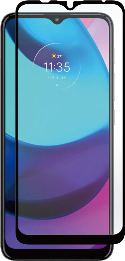panzer Moto E20 Full Fit Glass Black