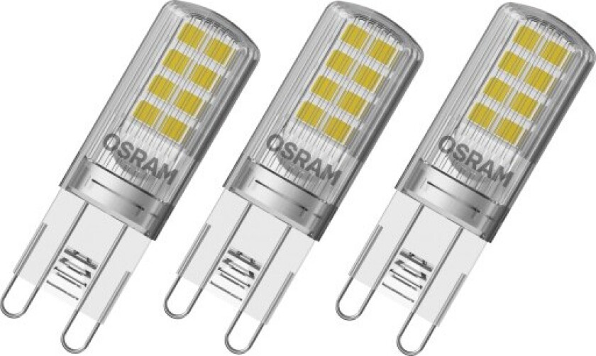 Osram LED Pin 2,6W/827 (30W) G9, Pakke á 3 stk.