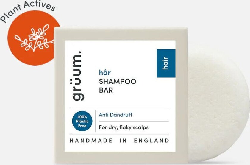 Gruum Grüum Hår Zero Plastic Shampoo Bar - Anti-Dandruff
