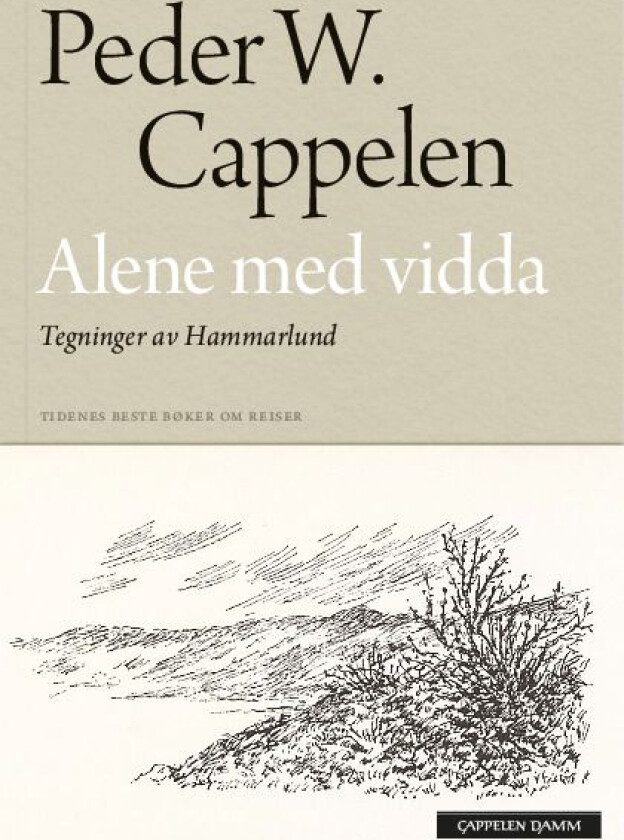 Alene med vidda av Peder W. Cappelen