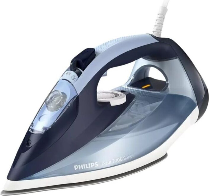 Dampstrykejern Azur 7000 Series DST7020 - steam iron - sole plate: SteamGlide Plus