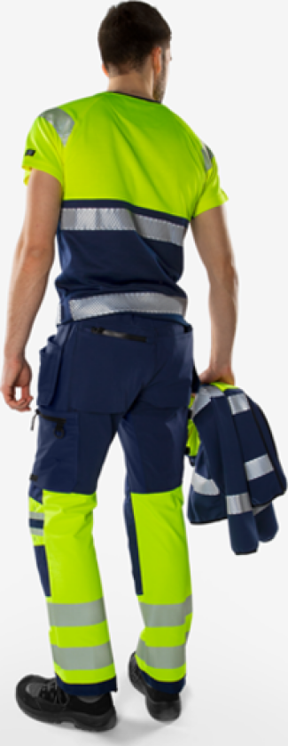 HiVis Grønn håndverkerstrekk