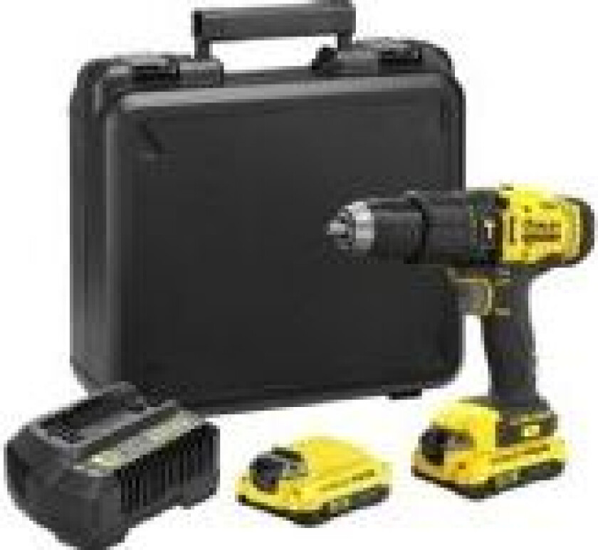 Stanley HAMMERDRILL 18V V20 50Nm 2x1,5Ah SFMCD711C2K