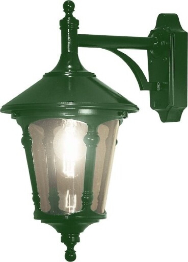 Virgo vegglampe ned E27 gr&#248;nn