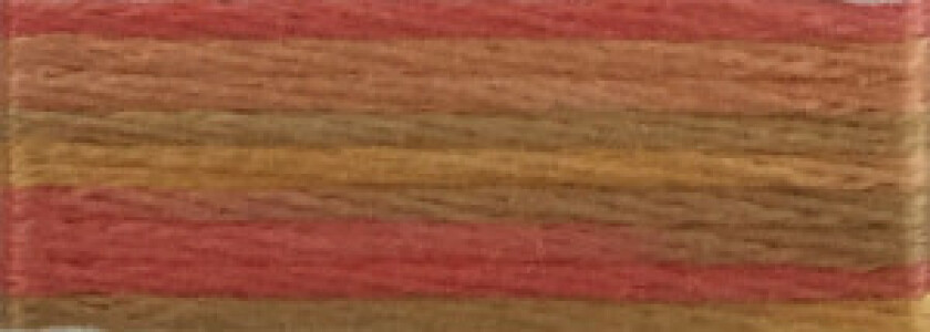 Mouliné Colour Variations Broderitråd 4126 Desert Canyon (Mouliné