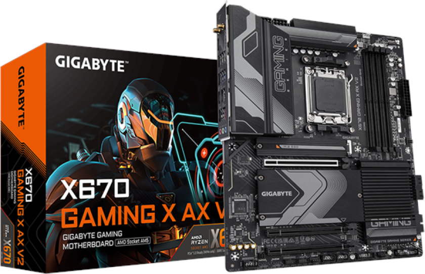 X670 GAMING X AX V2 Hovedkort - AMD X670 - AMD AM5 socket - DDR5 RAM - ATX