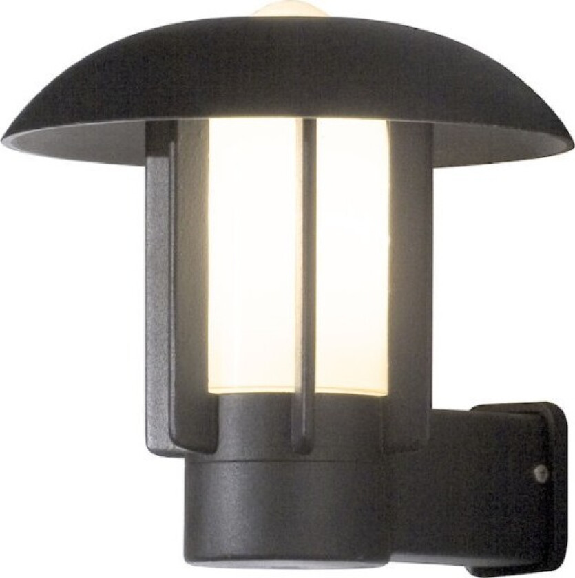 Heimdal vegglampe E27, sort