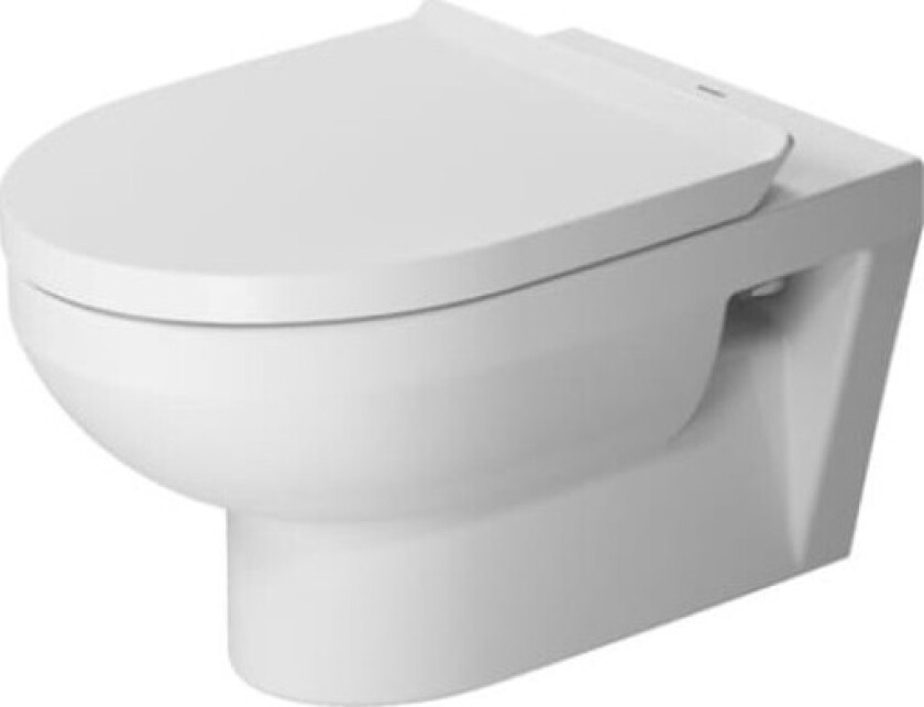 DuraStyle Basic vegghengt toalett, uten skyllekant, hvit