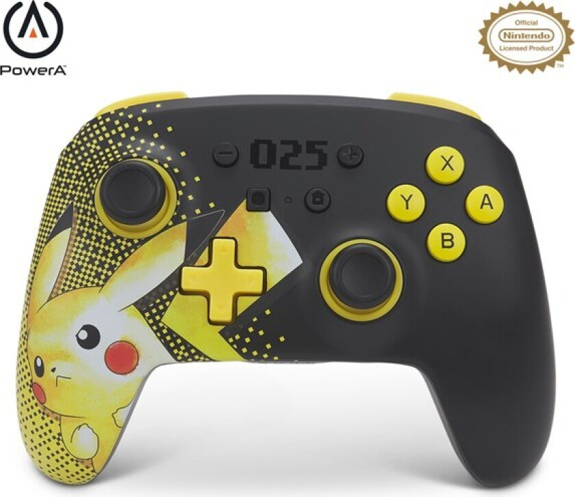 Enhanced Wireless Controller for Nintendo Switch - Pikachu 025