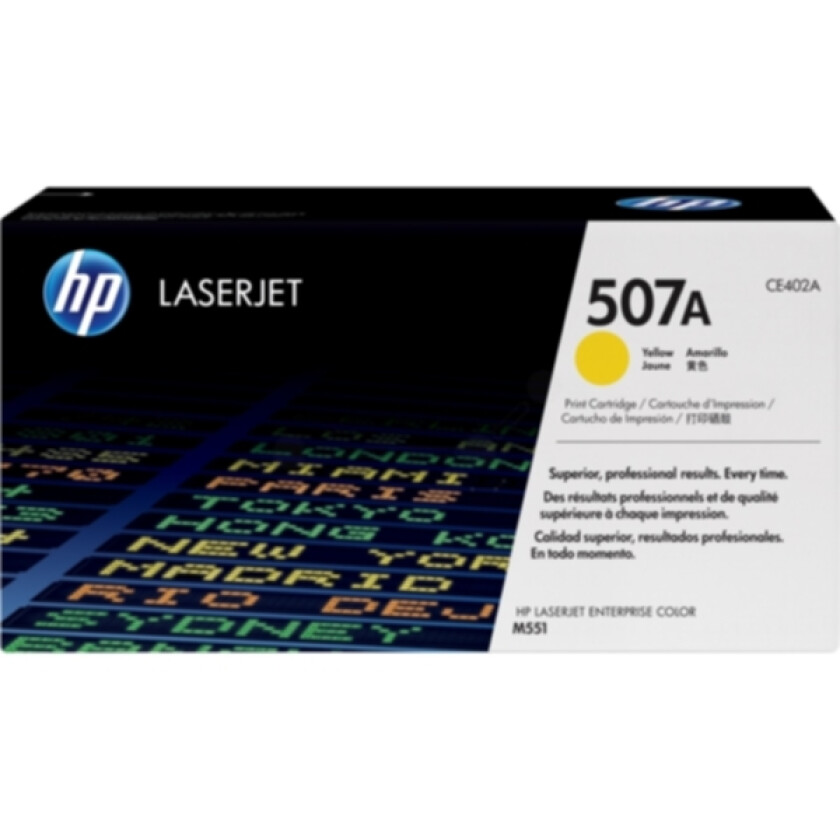 Hp Toner Gul 507a 6k - Ce402a