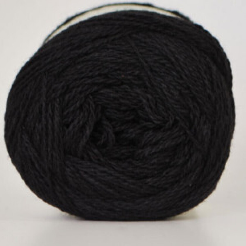 Â Hjertegarn Organic 350 Garn Farge 4031 Sort