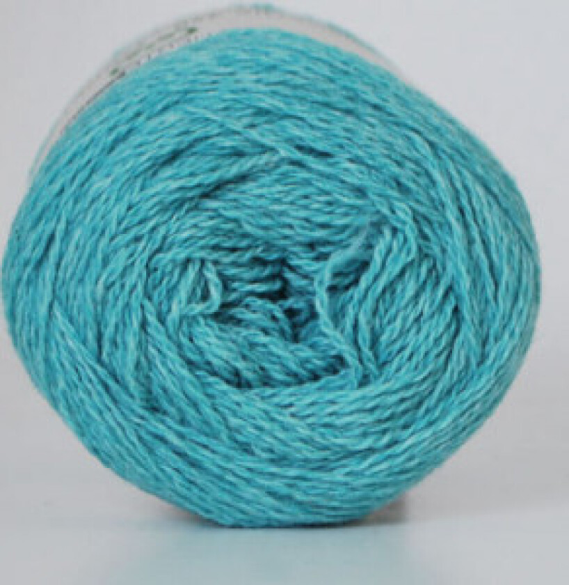 Â Hjertegarn Organic 350 Garn Farge 4038 Lys Turkis