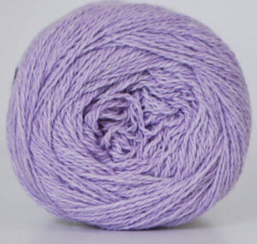 Â Hjertegarn Organic 350 Garn Farge 4046 Lys Lilla