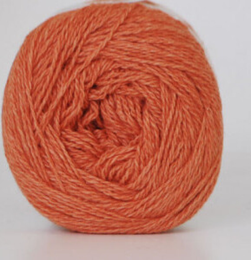 Â Hjertegarn Organic 350 Garn Farge 4072 Lys Oransje
