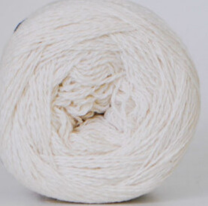 Â Hjertegarn Organic 350 Garn Farge 4004 Hvit