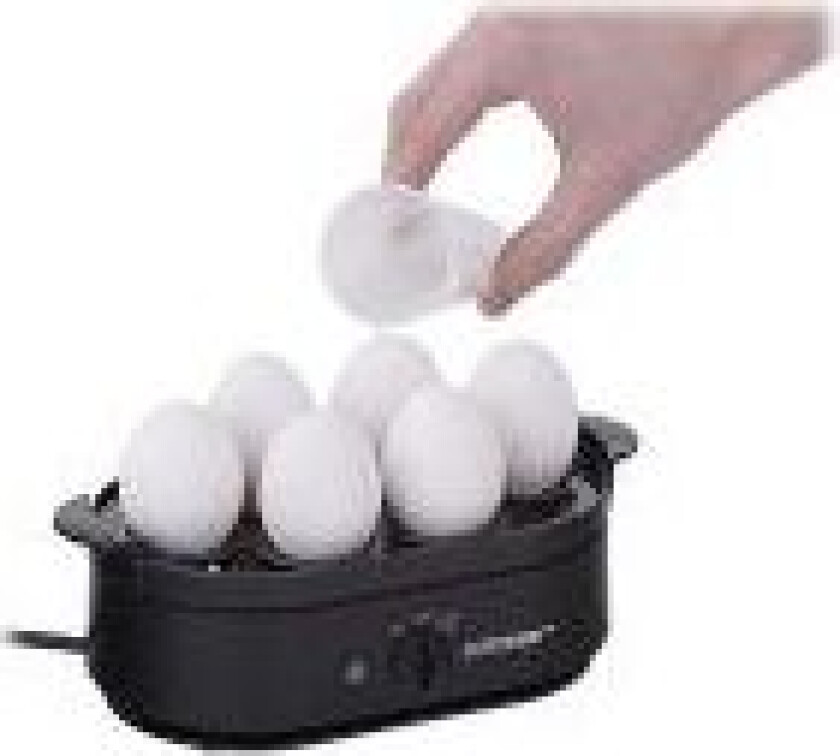 6080 - Eggkoker - 350 W - sort