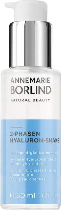 Annemarie Börlind 2-Phase Hyaluron-Shake, 50 ml Annemarie Börlind Ansiktsrengjøring