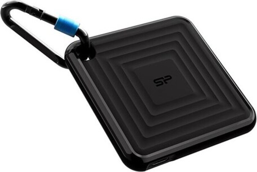 PC60 Portable SSD - 2TB - Svart - Ekstern SSD - USB 3.2 Gen 2