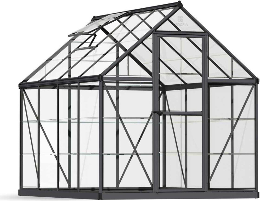 Palram - Canopia Harmony Drivhus Grå 4,6 m²