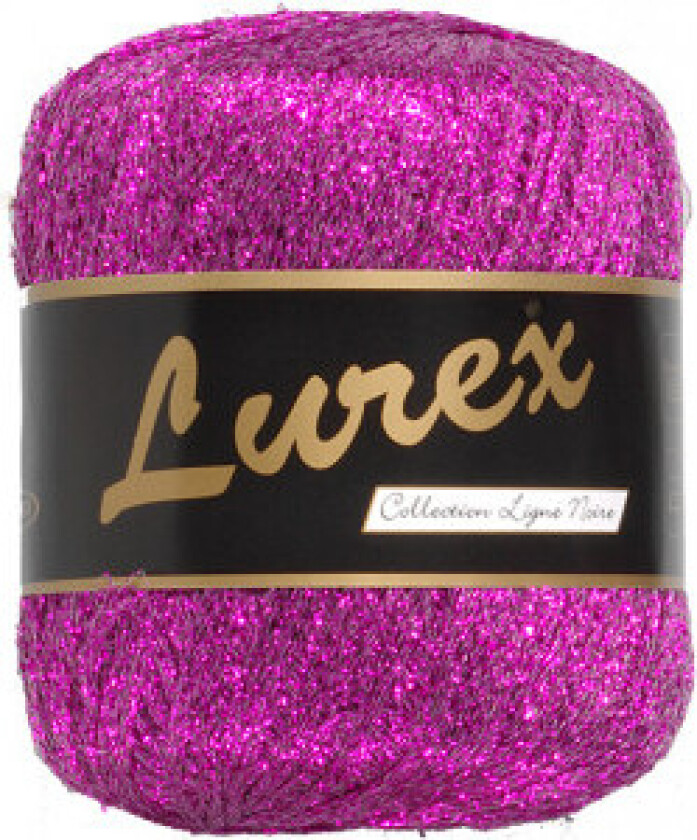 Lammy Lurex Garn 10 Rosa