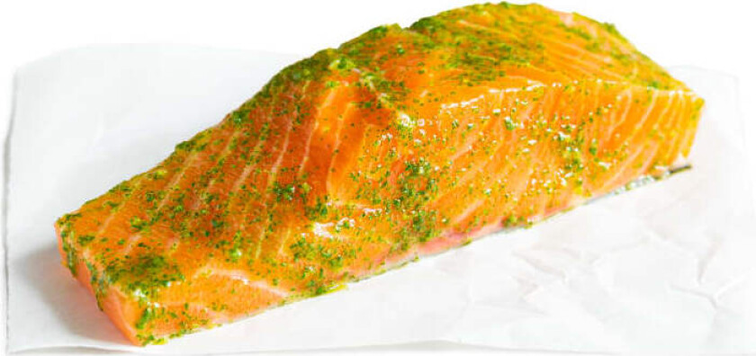 Laksefilet m/Skinn Marinert 125g pr stykk
