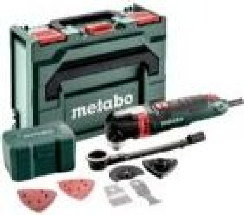MT 400 Quick Set, skjæring / kapping, Sliping, Saging, Skraping, Sort, Grønn, Rød, 18500 OPM, 11000 OPM, 1,6°, 94 dB