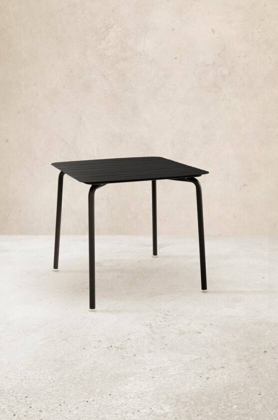 LORIENT bord 80x81 cm Svart matt svart