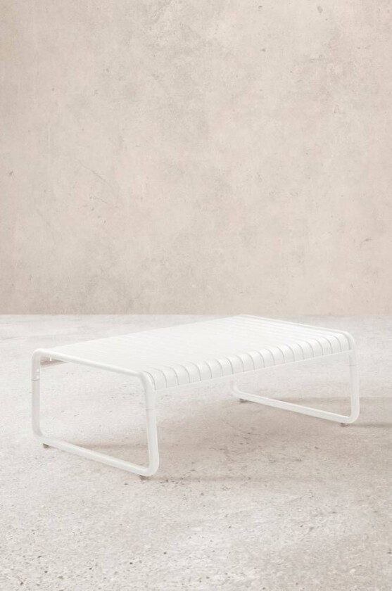 BELLEVILLE sofabord 79x122 cm Hvit