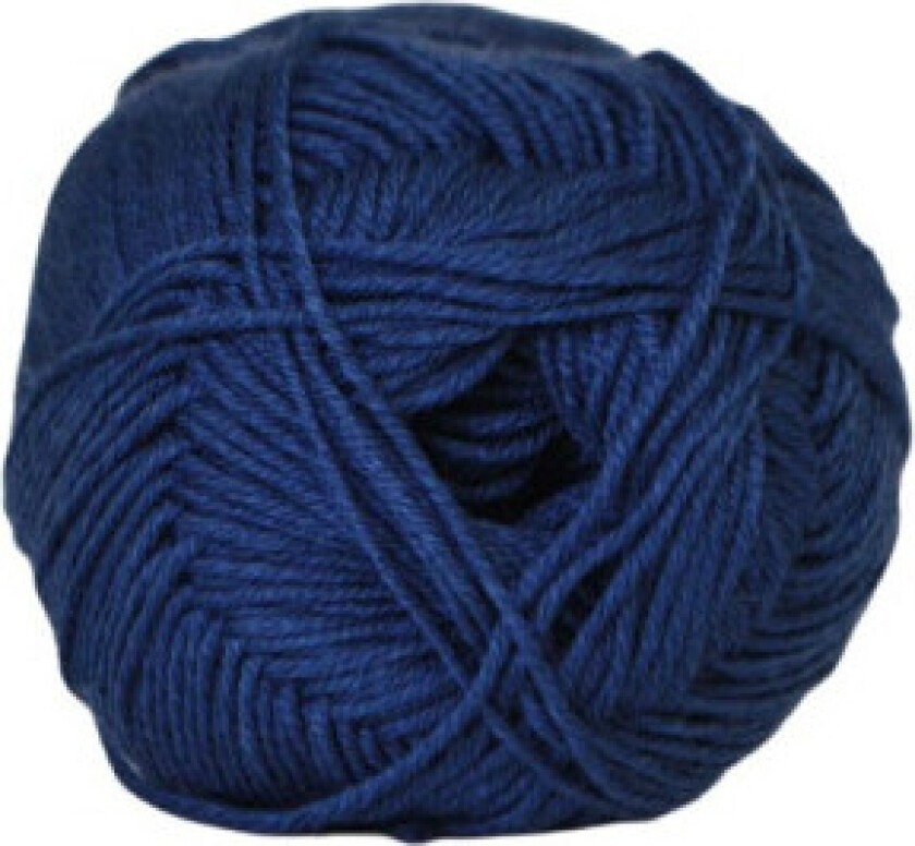 Lana Cotton 212 Garn Farge 6970 Mørkeblå