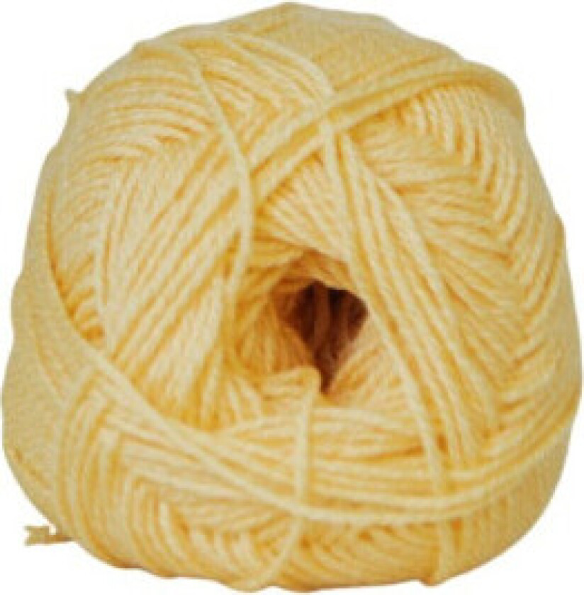 Lana Cotton 212 Garn Farge 3050 Gul