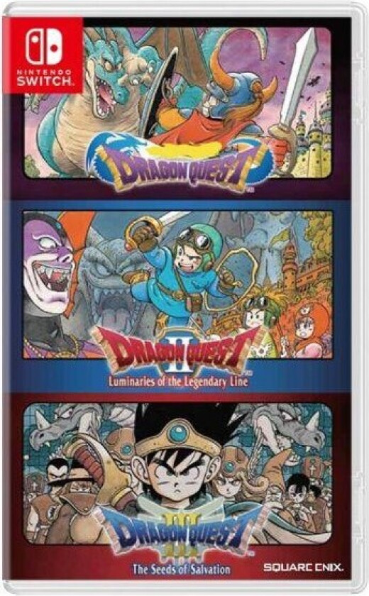 Dragon Quest I, II&III (1, 2&3) Collection (Import)