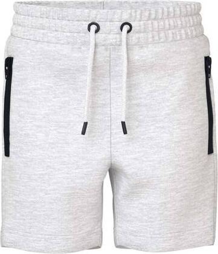 Light Grey Melange Voban Sweat Shorts str. 92