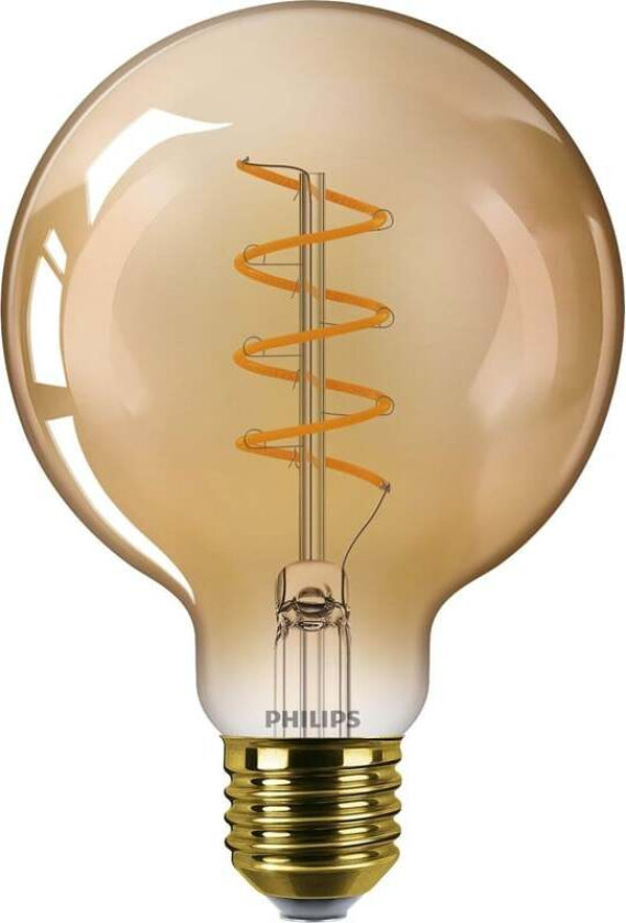 LED-lyspære Globe G95 5,5W (40W) Flame Dimmable E27