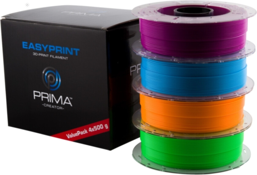 Creator EasyPrint PLA 1,75 mm 4x500g Verdi Neon