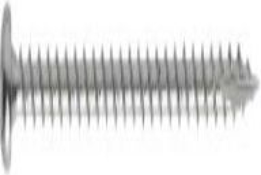 NKT universalskrue 3,5x20mm - TX20, panhoved, groft trægev. Spun+, elz. - 200stk